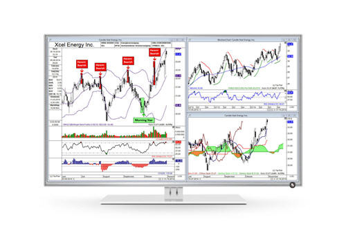 Chart analysis with the charting software TAI-PAN End-of-Day